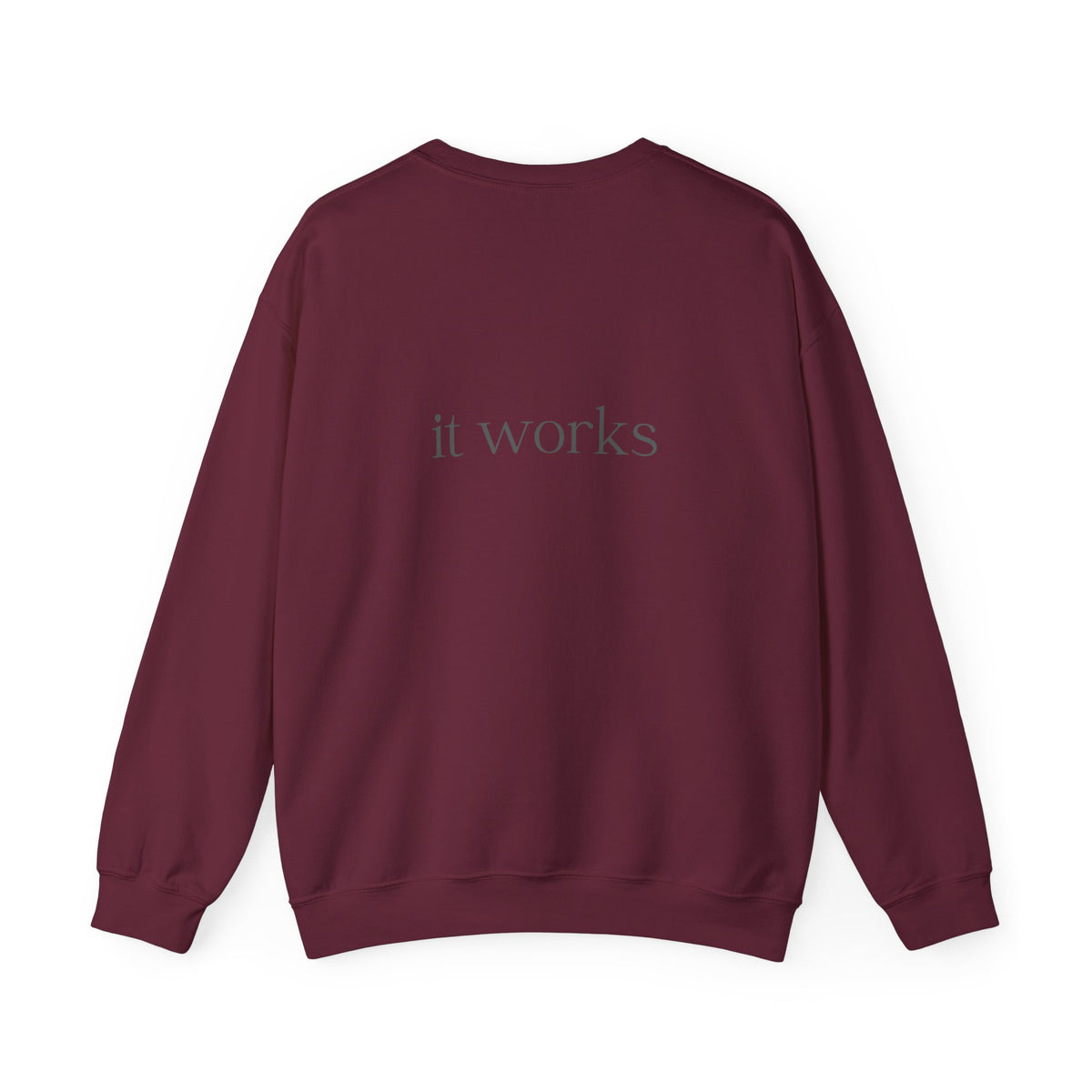 Stay Delulu Sweatshirt with front and back print | Multiple Colors