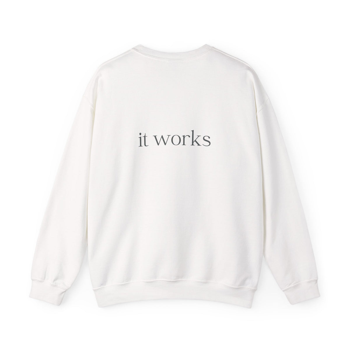 Stay Delulu Sweatshirt with front and back print | Multiple Colors