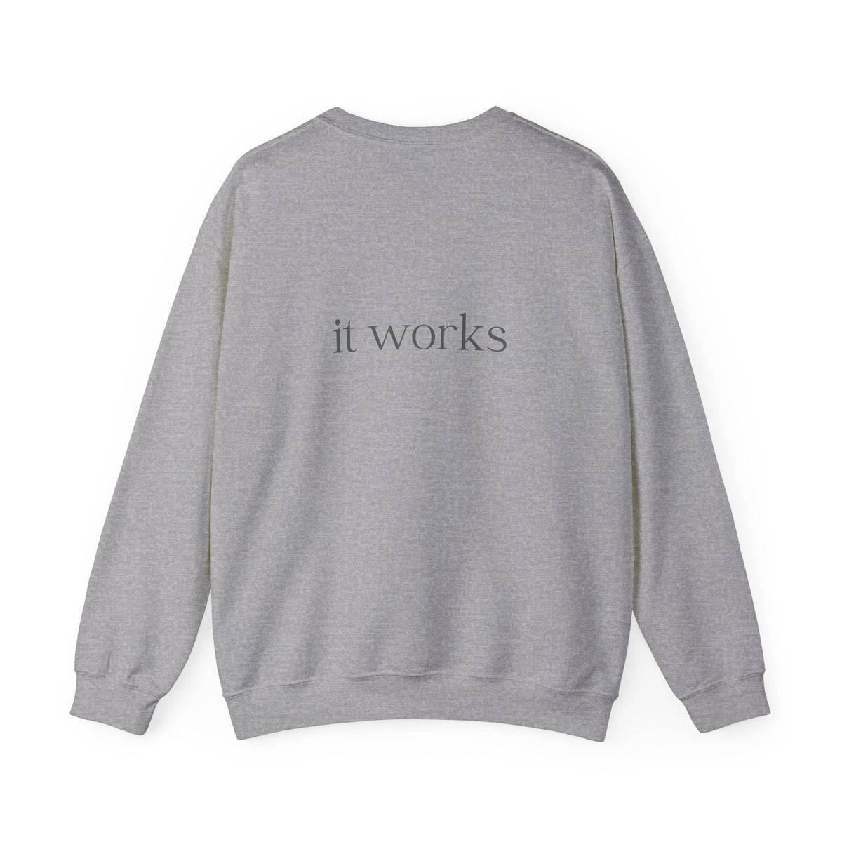 Stay Delulu Sweatshirt with front and back print | Multiple Colors