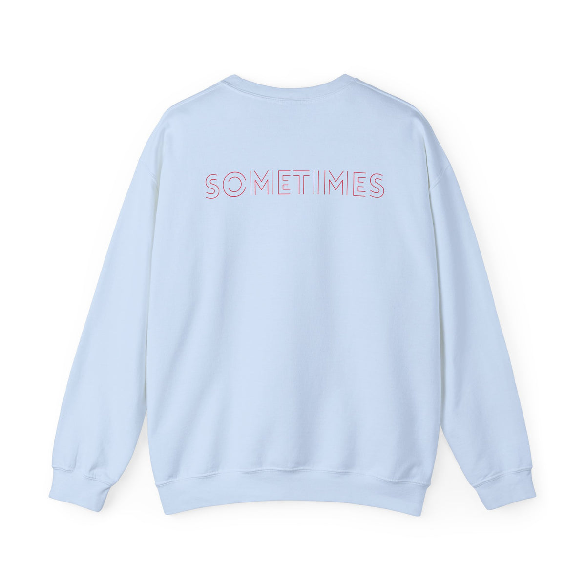 Anti Social Sometimes Sweatshirt with front and back print | Multiple Colors