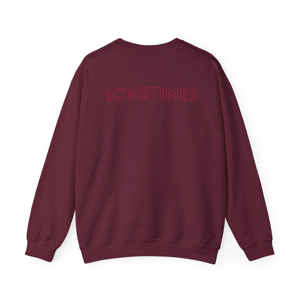 Anti Social Sometimes Sweatshirt with front and back print | Multiple Colors