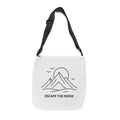Escape the Noise Adjustable Tote Bag | Personalization possible | Multiple Sizes