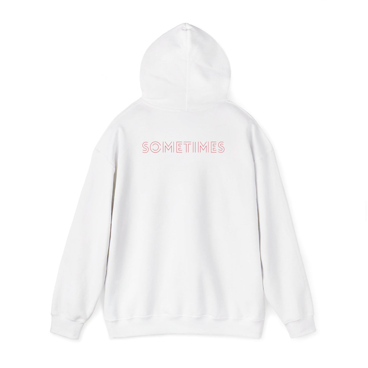 Anti Social Sometimes Hoodie with front and back print | Multiple Colors