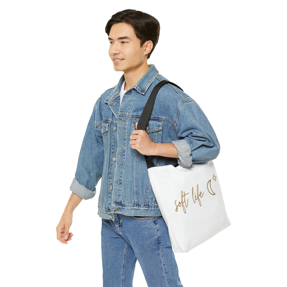Adjustable Soft Life Tote Bag | Personalization possible | Multiple Sizes
