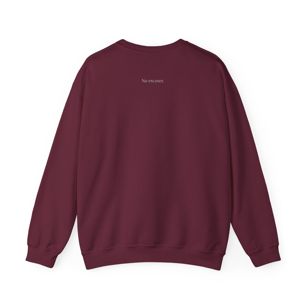 Discipline > Motivation Sweatshirt with front and back print | Multiple Colors