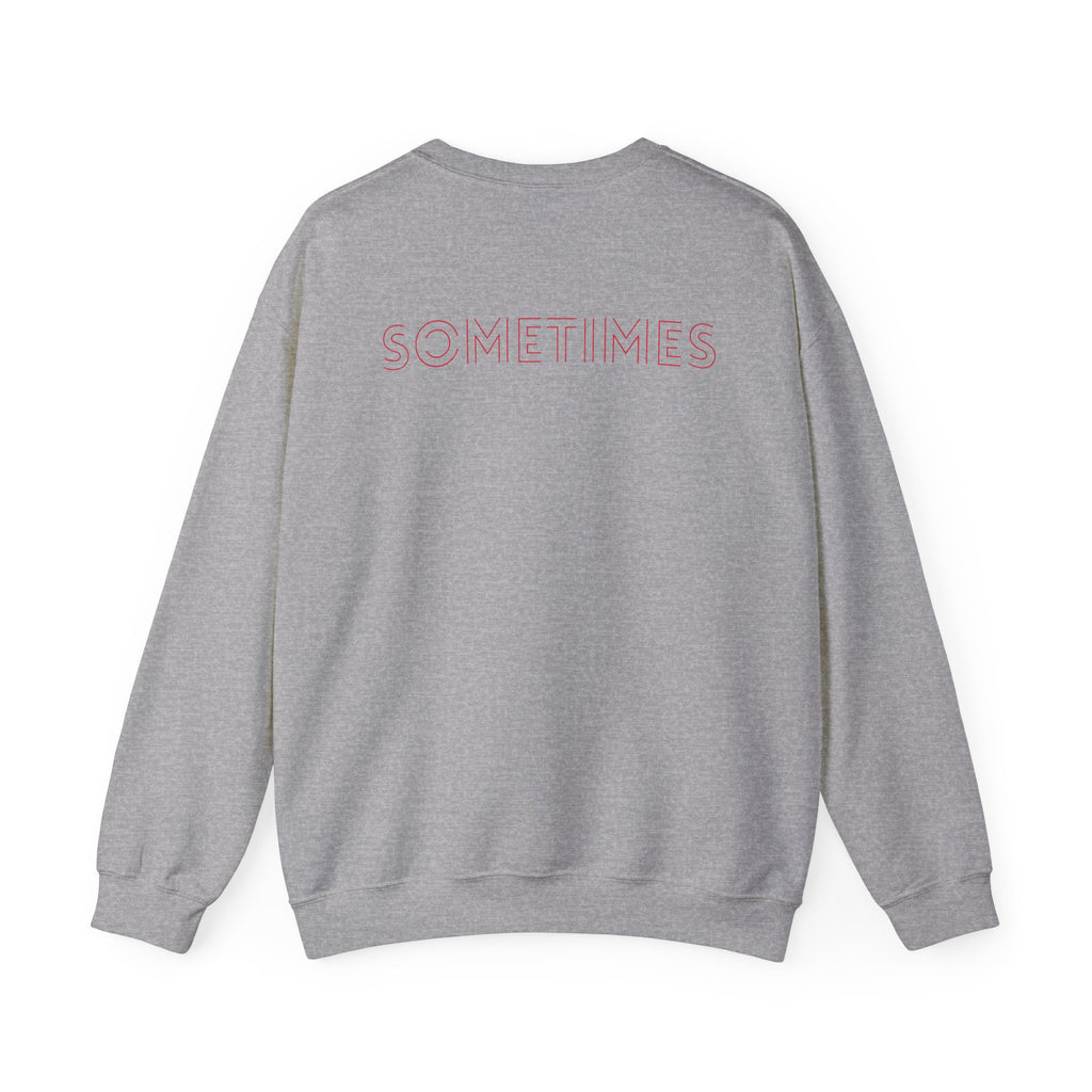 Anti Social Sometimes Sweatshirt with front and back print | Multiple Colors
