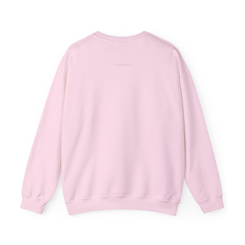 Discipline > Motivation Sweatshirt with front and back print | Multiple Colors
